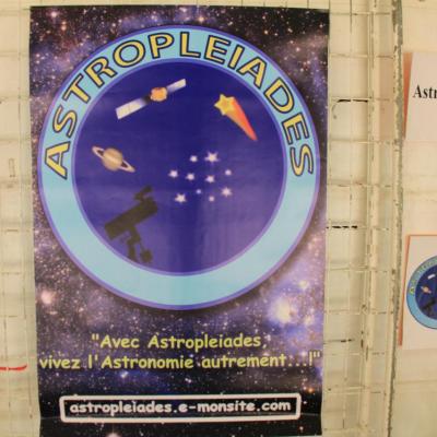 Affiche du site Astropleiades