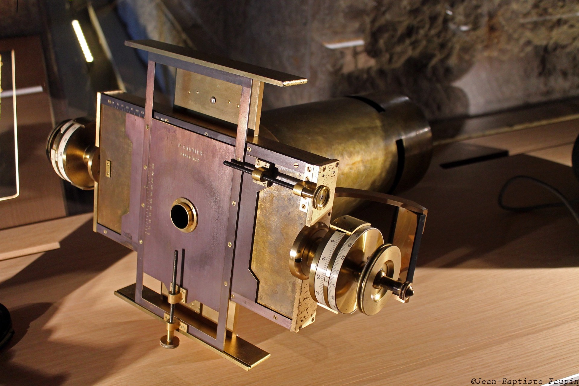 Micromètre de précision utilisé sur la grande Lunette