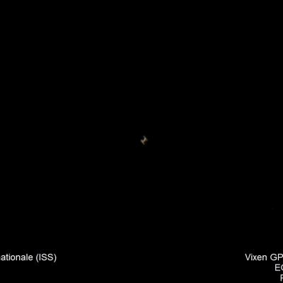 Premier essai ISS (08 Décembre 2016)