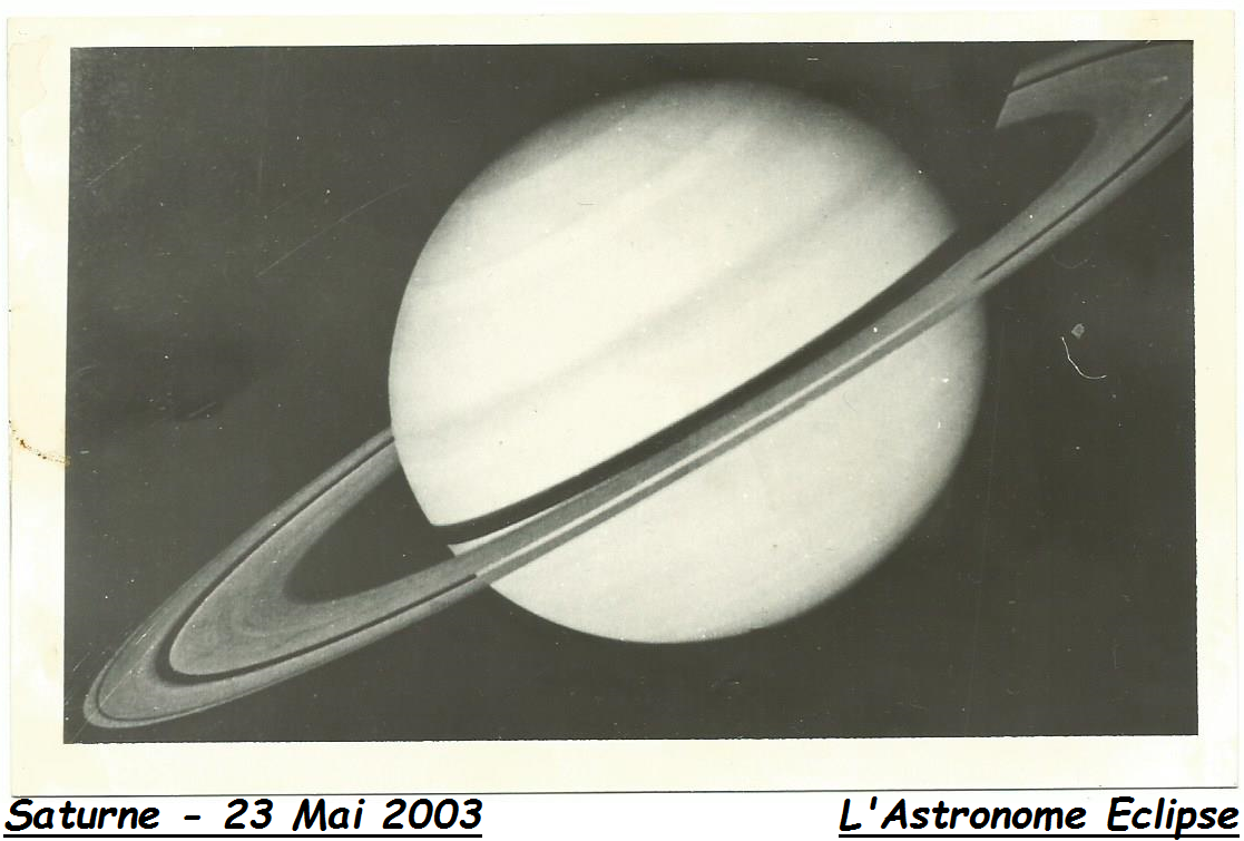 Saturne (23 Mai 2003)